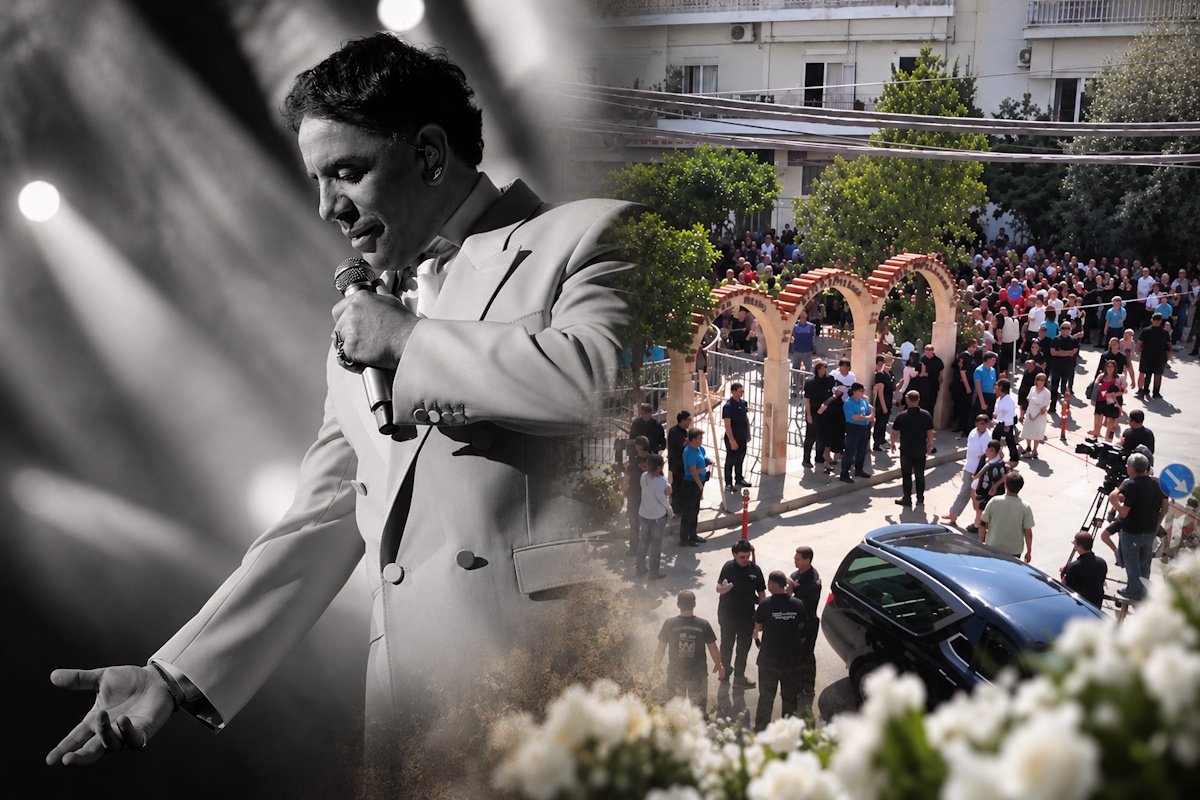 Κηδεία Γιώργου Μαζωνάκη: Η Νίκαια αποχαιρετά το δικό της παιδί – Πλήθος κόσμου στην Αγία Τριάδα, στα ηχεία δυνατά η φωνή του