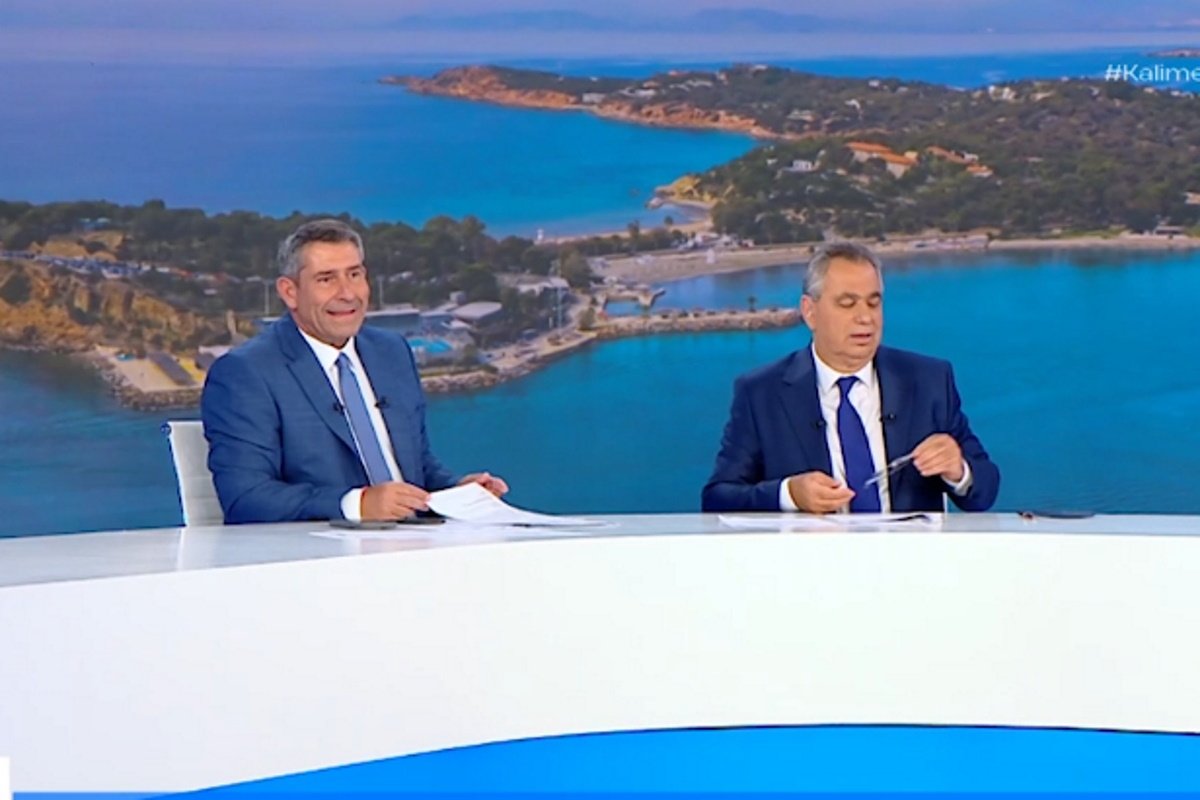Βασίλης Χιώτης: Το επικό μπέρδεμα στον αέρα του «Καλημέρα Ελλάδα» – «Στον ΣΚΑΪ είπα;»