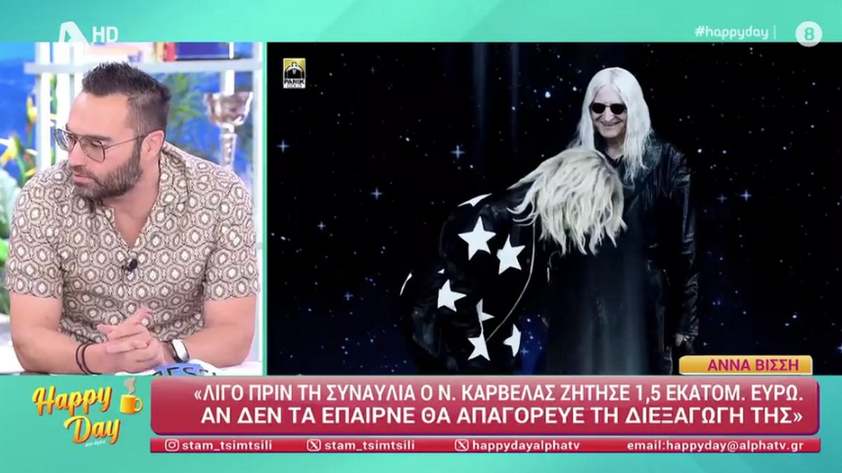Κώστας Φραγκολιάς για Άννα Βίσση και Νίκο Καρβέλα: «Είμαι πολύ στεναχωρημένος για όλο αυτό»