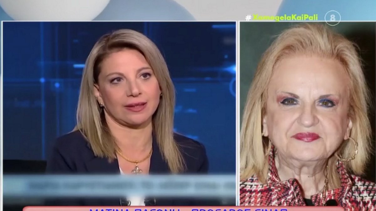 Ματίνα Παγώνη για Μαρία Καρυστιανού: «Πώς στοχοποιήθηκε δηλαδή; Το πρόβλημα είναι ότι αναφέρθηκε το όνομά της;»