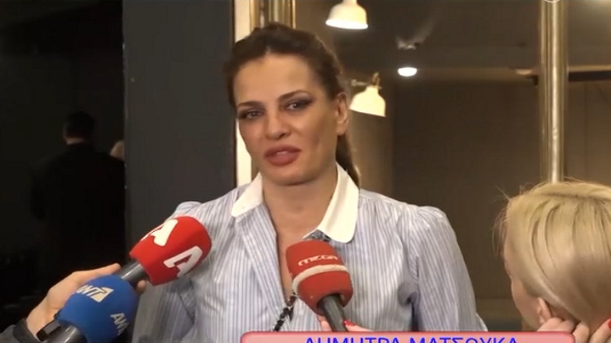 Δήμητρα Ματσούκα για Θοδωρή Αθερίδη: «Είμαι η τελευταία που θα σχολιάσει κάτι που έχει πει ένας άνθρωπος που εκτιμώ»