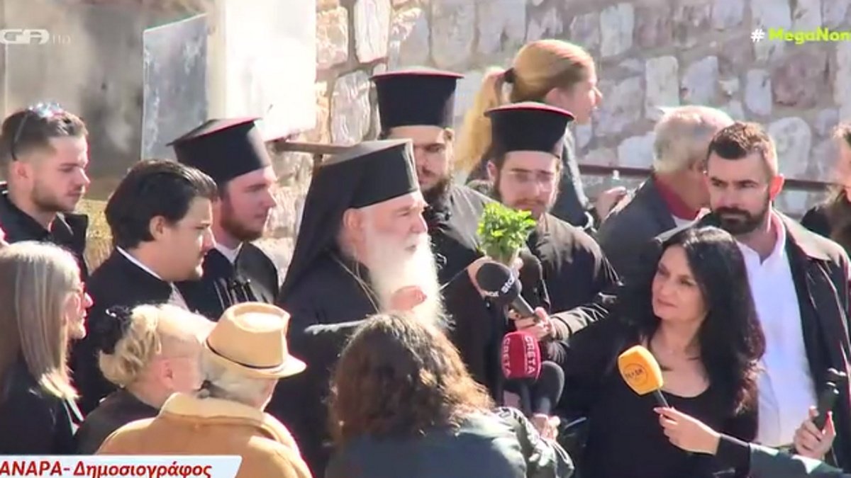 Γιώργος Μαζωνάκης: Η συγκινητική ομιλία του Μητροπολίτη Αλέξιου – «Έσπευδε αθόρυβα να ανακουφίσει τον κάθε συνάνθρωπο»
