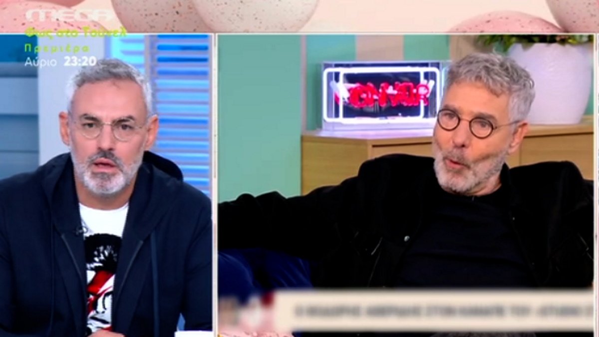 Καταπέλτης ο Νίκος Συρίγος για τον Θοδωρή Αθερίδη: «Στα μάτια μου εξελίσσεται στον Ζαχαρό του καλλιτεχνικού χώρου σε όλα τα επίπεδα»