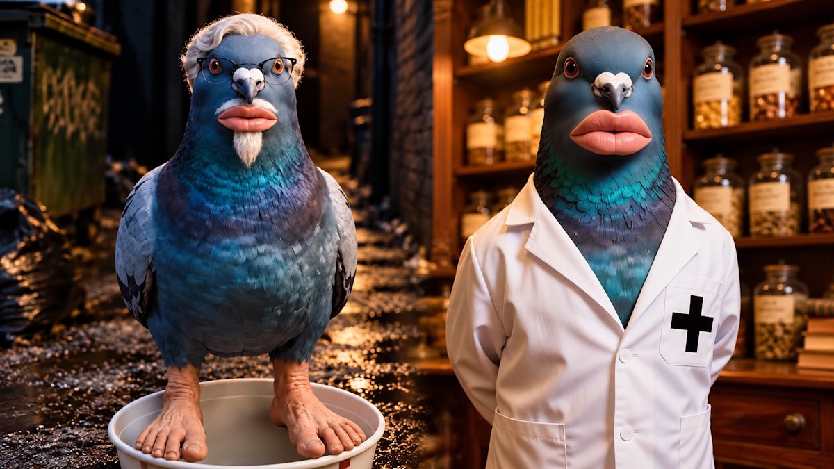 Viral AI Pigeons: Τα περιστέρια με τα ανθρώπινα χείλη και πόδια έχουν τρελάνει το TikTok – Η νέα παράνοια μετά το Italian Brainrot!