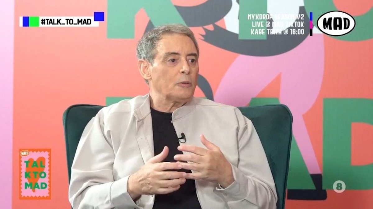 Ιορδάνης Χασαπόπουλος: «Όλα τα νέα παιδιά θέλουν να γίνουν παρουσιαστές και λες “κάτσε, ρε φίλε…”»